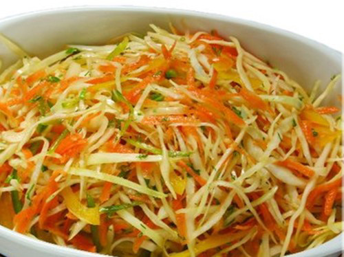 Салат из капусты с морковью по корейски в домашних условиях рецепт фото пошагово